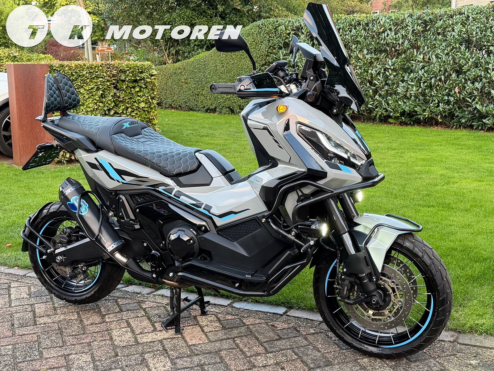 ⭐️ CUSTOM Honda XADV 750 NARDO BLUE TK SPECIAL !, Motoren, Motoren | Honda, 750 cc, Occasion, Bedrijf, Minimaal motorrijbewijs A2