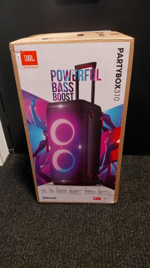 Nieuwe JBL Partybox 310, Audio, Tv en Foto, Luidsprekers, Ophalen, JBL, Overige typen, Nieuw