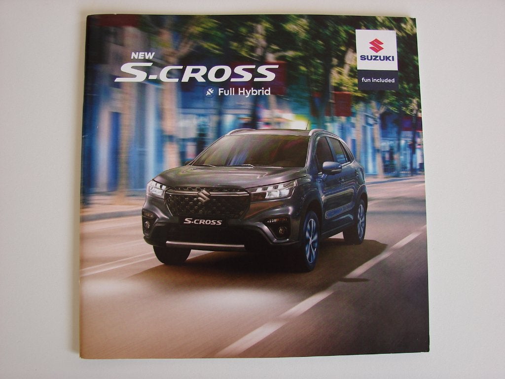Suzuki S-Cross brochure, Ophalen of Verzenden, Zo goed als nieuw, Overige merken