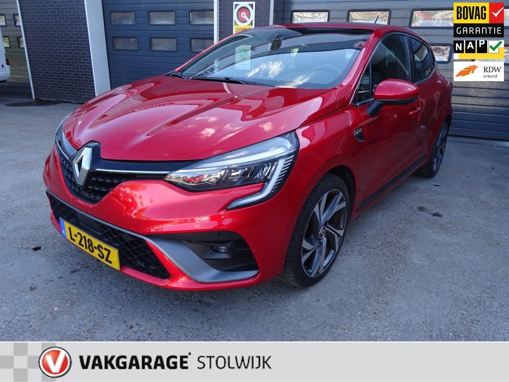 Renault Clio 1.3 TCe R.S. Line, Luxe uitvoering Automaat, We, Gebruikt, 4 cilinders, 1133 kg, Leder en Stof