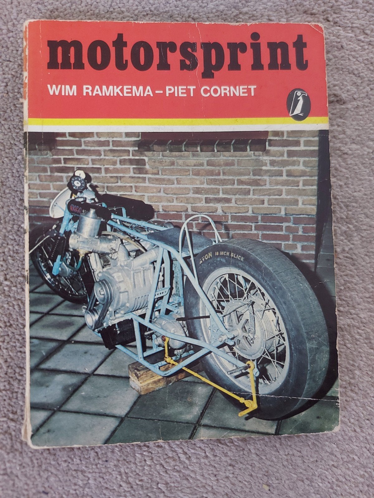 Motorsprint Wim Ramkema  - Piet Cornet, Boeken, Ophalen of Verzenden, Zo goed als nieuw