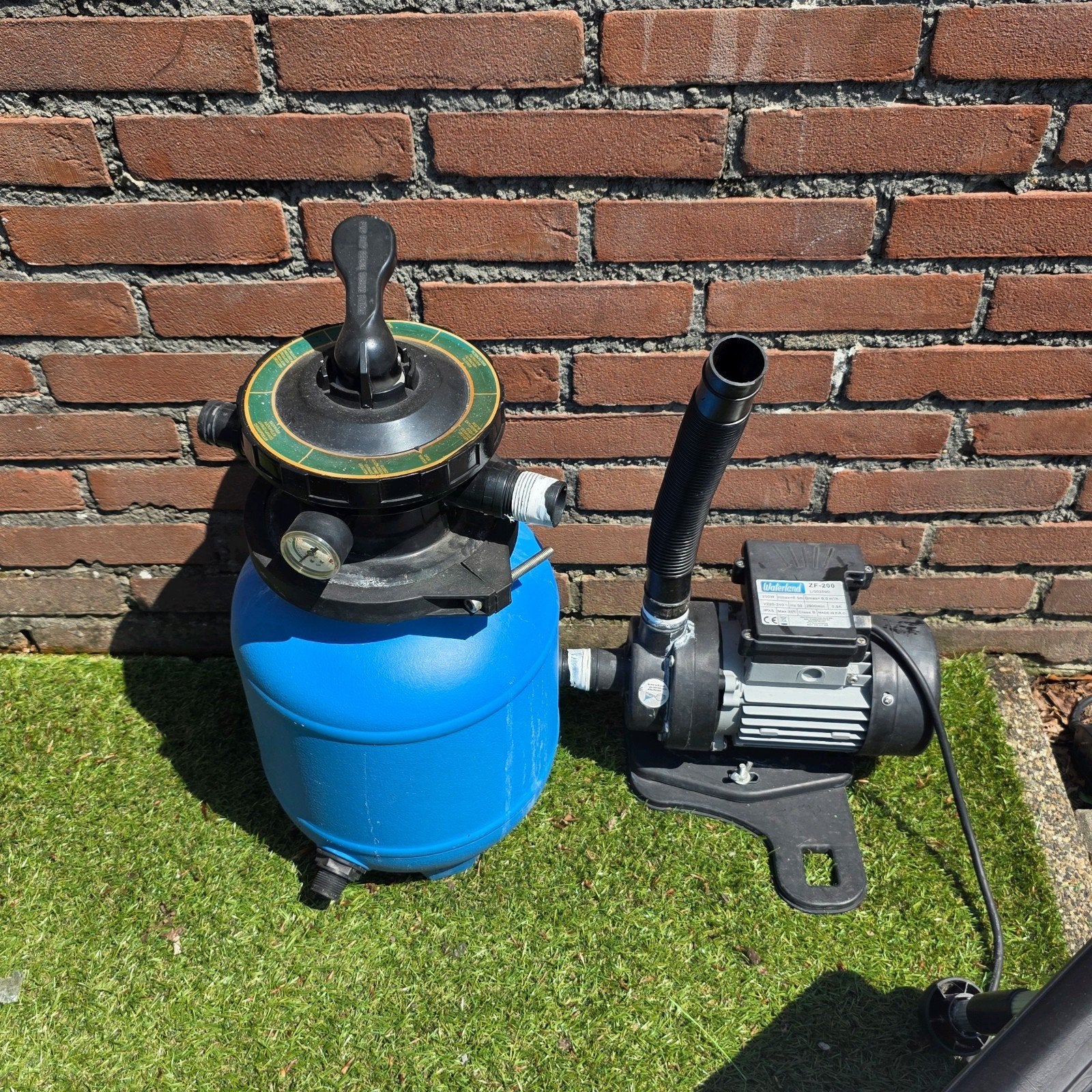 Waterland ZF-200 Zwembadpomp met filter, Ophalen, Gebruikt, Zwembadpomp