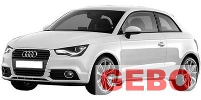 Audi A1 2010 t/m 2014 voorkop motorkap bumper koplamp radiat