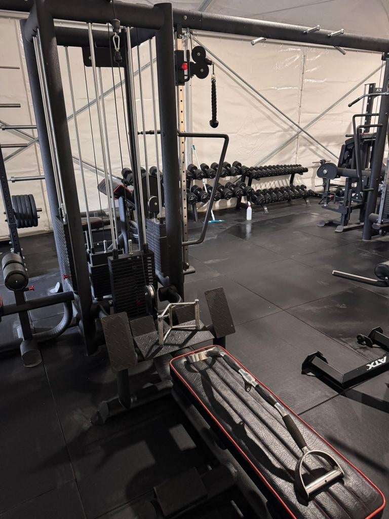 Complete Personal Training Gym te Koop – Volledig Ingericht, Sport en Fitness, Fitnessapparatuur, Ophalen, Zo goed als nieuw, Benen
