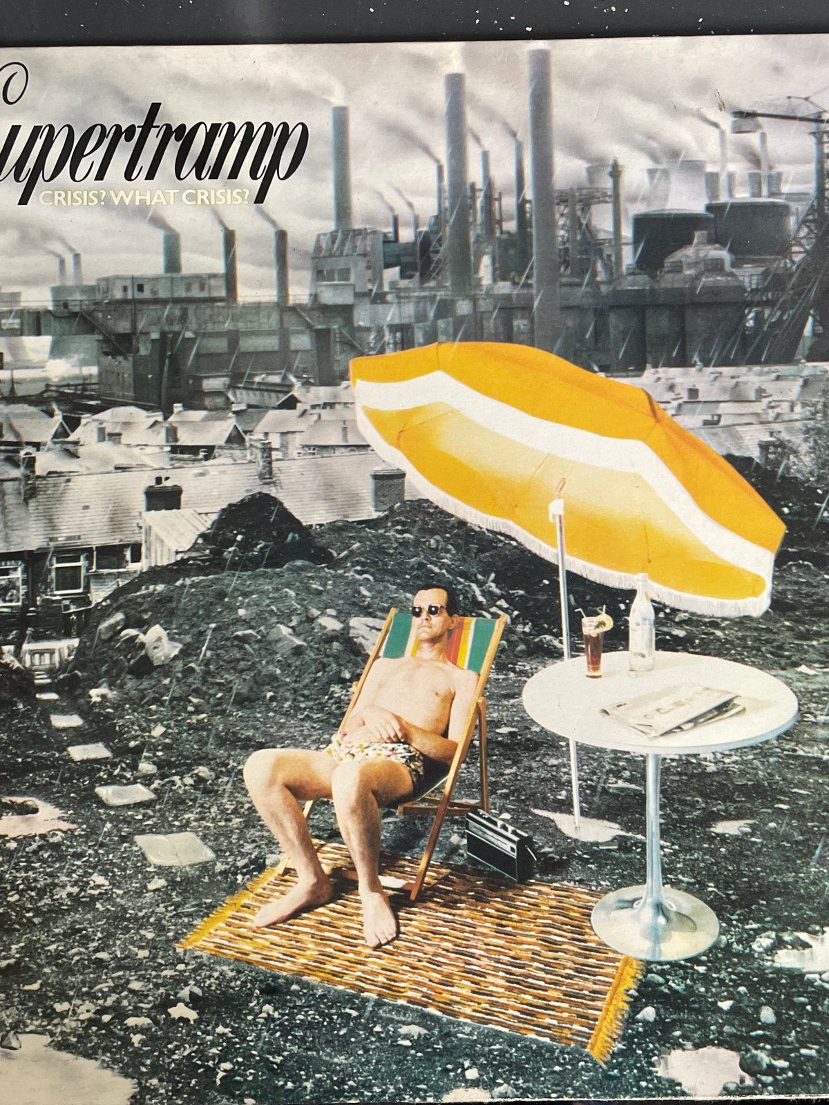 Supertramp - Crisis? What Crisis? LP (1975), Cd's en Dvd's, Vinyl | Pop, Ophalen of Verzenden, Gebruikt, 12 inch