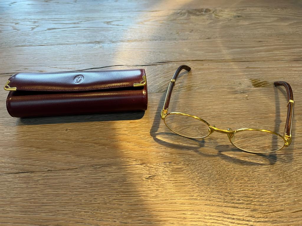 Originele Vintage Cartier bril - Giverny - 51 20 135b, Ophalen of Verzenden, Zo goed als nieuw, Bril, Overige merken