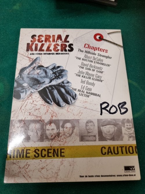 dvd serial killers, Ophalen of Verzenden