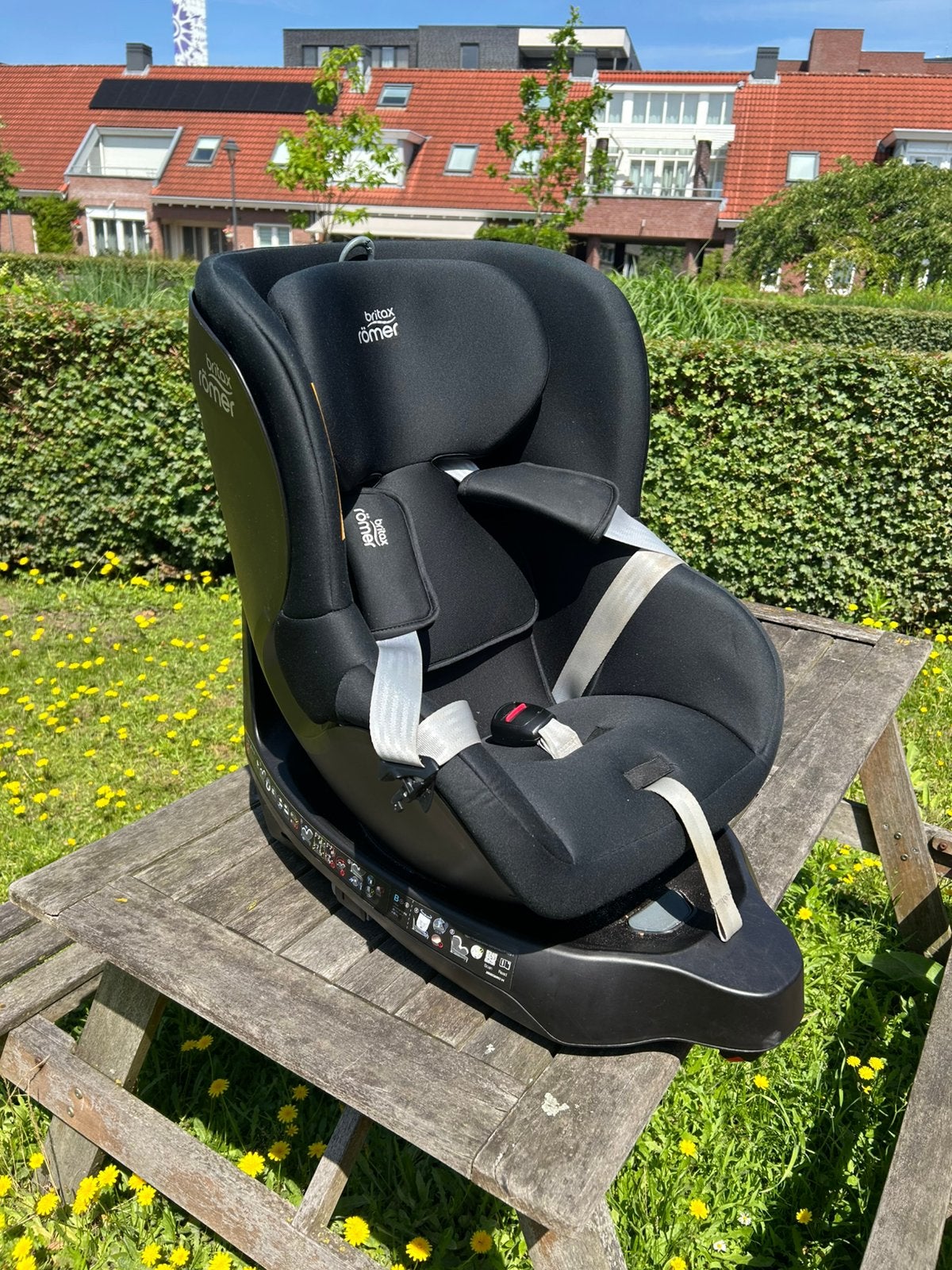 Brittax Römer Dualfix Plus, Kinderen en Baby's, Autostoeltjes, Ophalen, Romer, 9 t/m 18 kg, Zo goed als nieuw