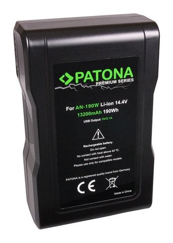 Premium Battery Anton Bauer Mount Blackmagic USB-Output, Nieuw
