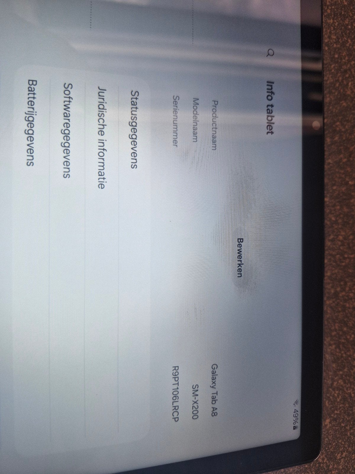samsung tab a8, Ophalen, 10 inch, 32 GB