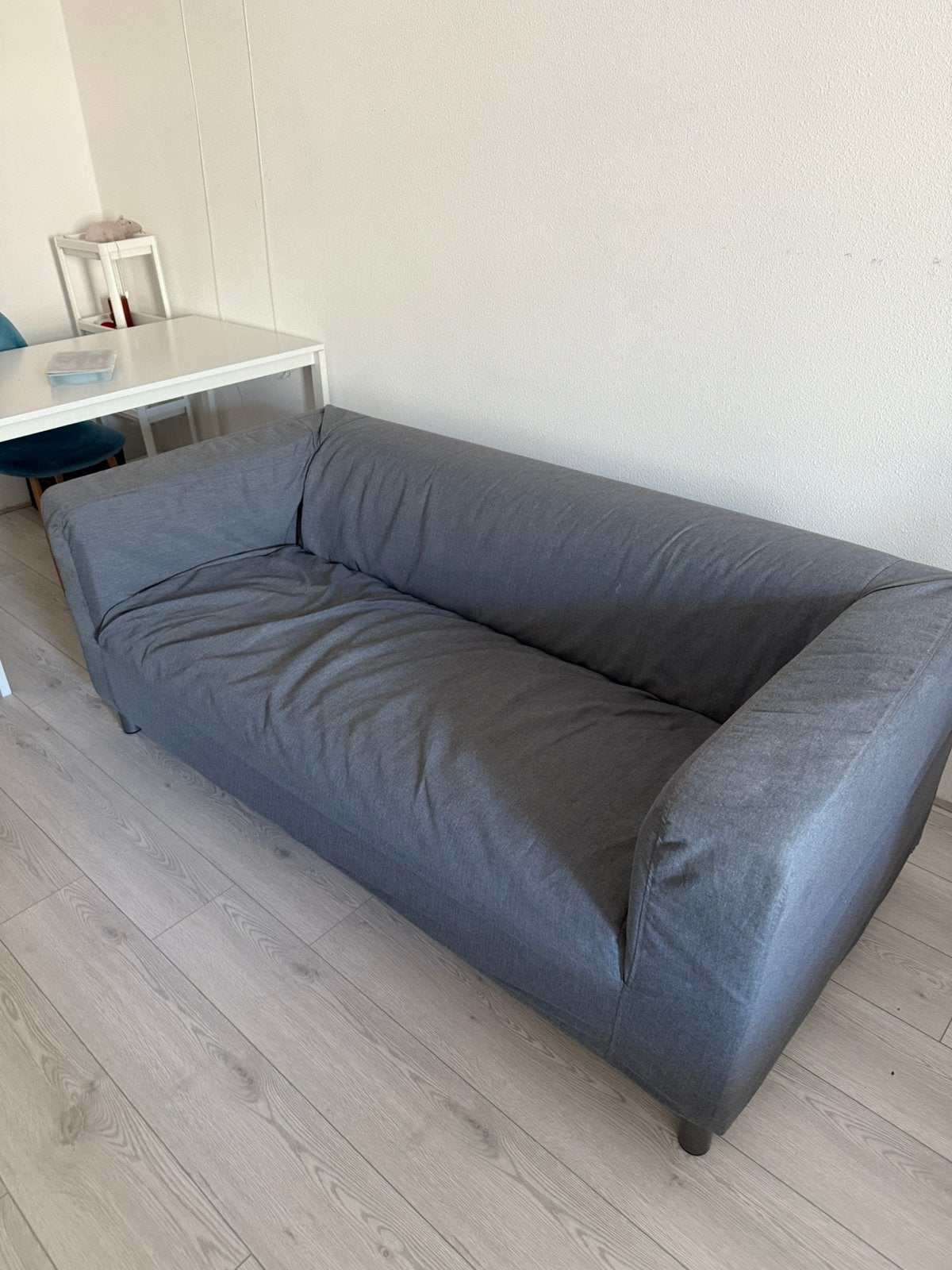 IKEA KLIPPAN 2-Seater Sofa + Grey Cover, Ophalen, 150 tot 200 cm, Tweepersoons, 75 tot 100 cm