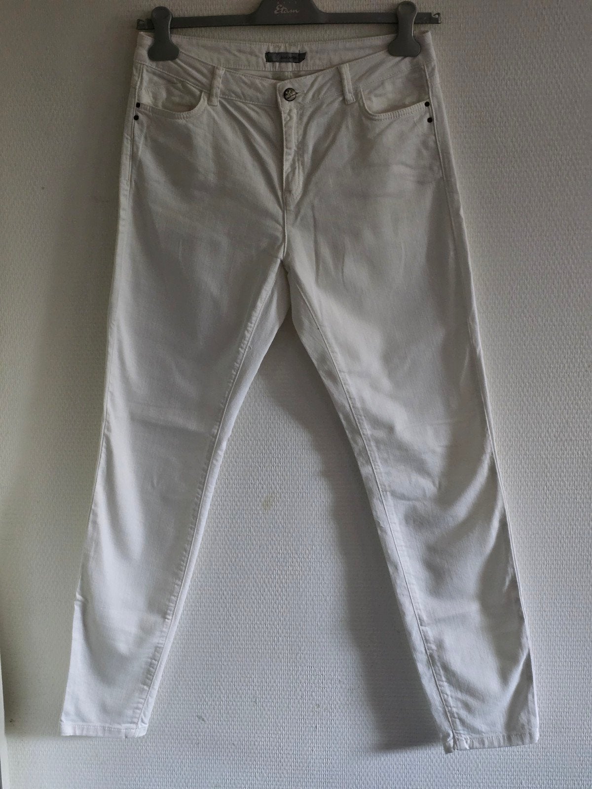 Didi Blue Rina Witte spijkerbroek - Maat 40, Kleding | Dames, Spijkerbroeken en Jeans, Wit, Ophalen of Verzenden, W30 - W32 (confectie 38/40)