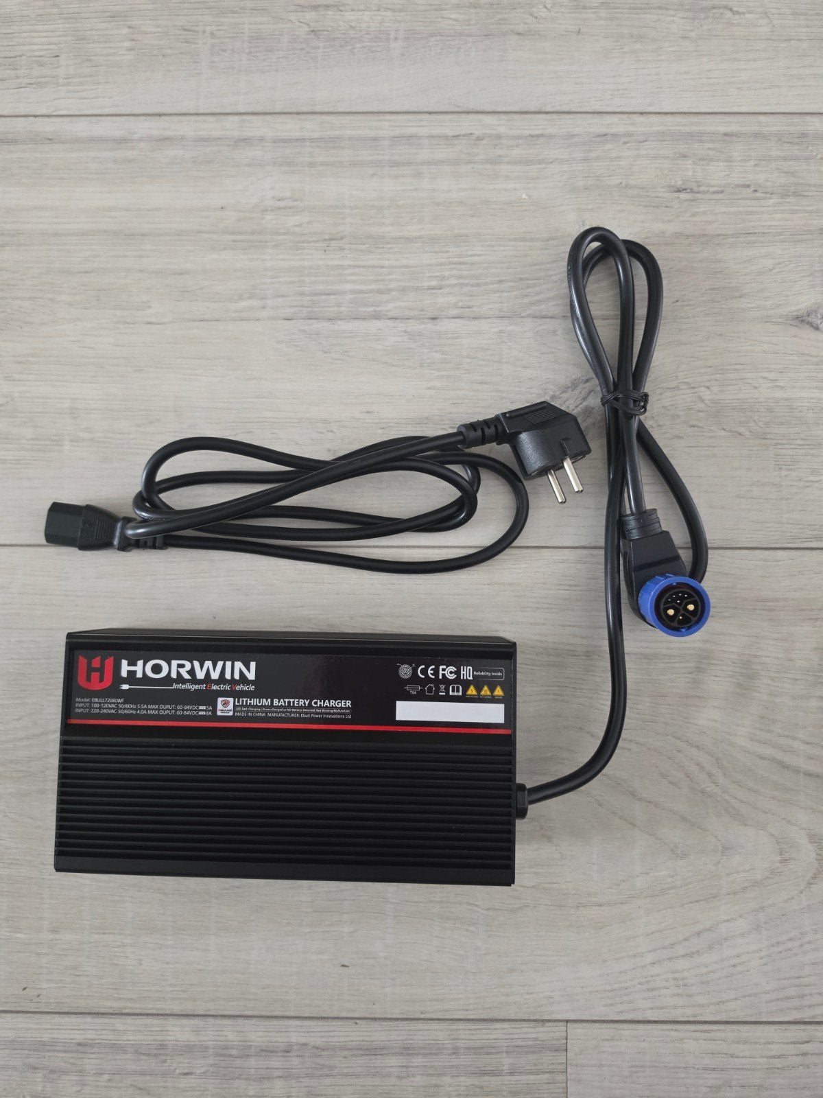 HORWIN electriche bromscooter Accu lader nieuwe staat, Ophalen of Verzenden, Nieuw