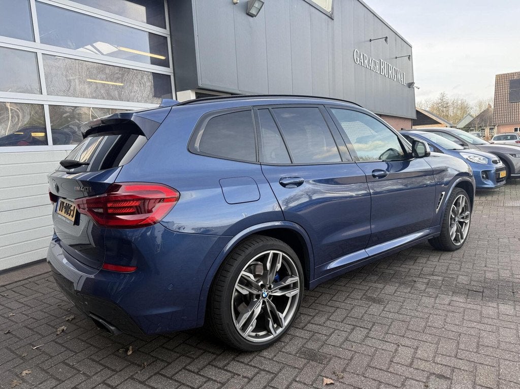 BMW X3 M40i xDrive High Executive HEAD-UP/PANO/ACC *ALL-IN P, Automaat, 12 maanden, Gebruikt, Blauw