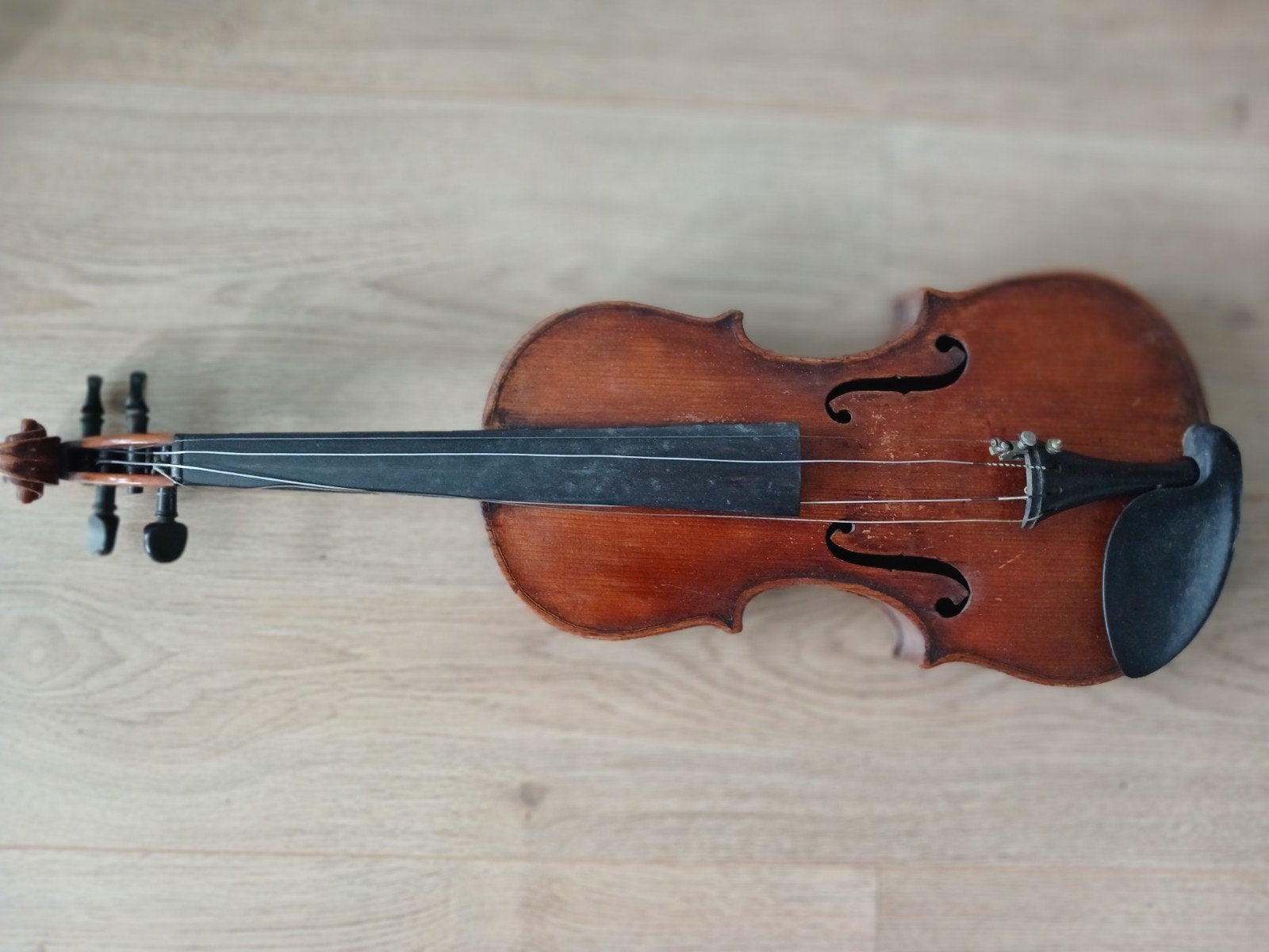 antieke Viool met Koffer, Muziek en Instrumenten, Gebruikt, Overige formaten, Viool, Ophalen of Verzenden
