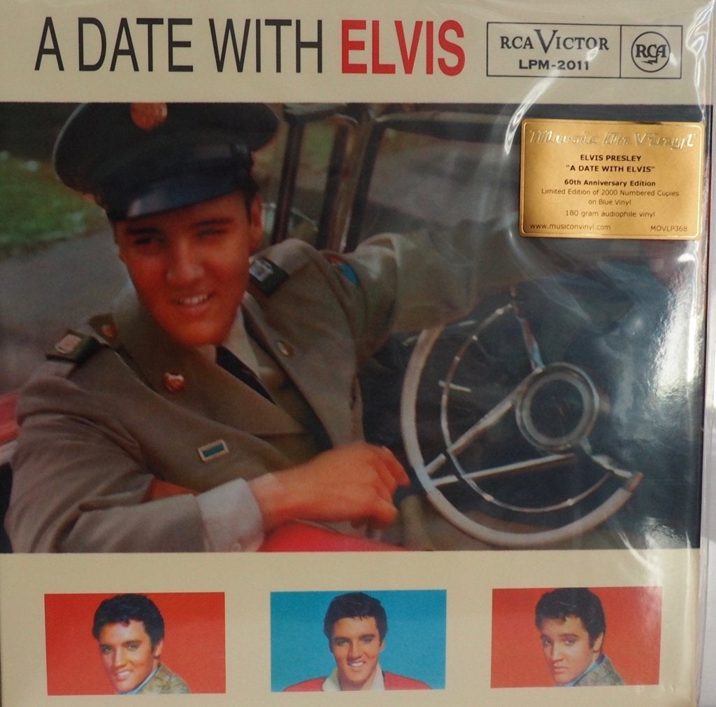Elvis Presley. A Date With Elvis (Bleu Vinyl), LP, Ophalen of Verzenden, 12 inch, Nieuw in verpakking