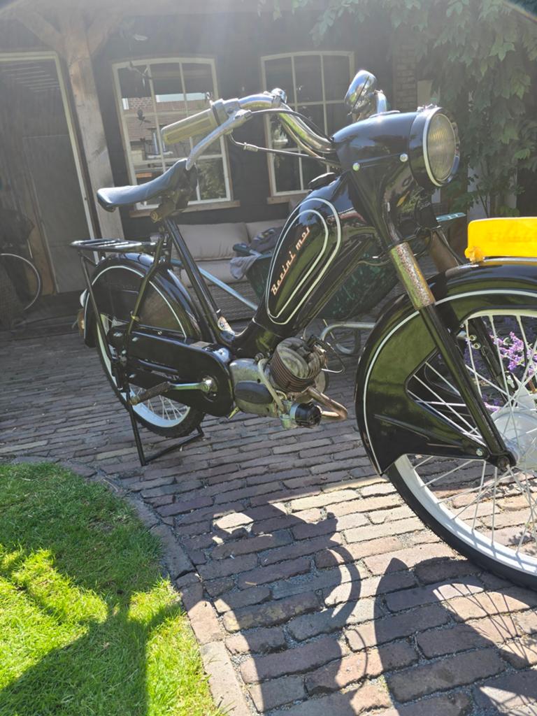 Berini M21 bromfiets - Klassieke schoonheid zonder kenteken, Ophalen, Maximaal 45 km/u, Overige merken