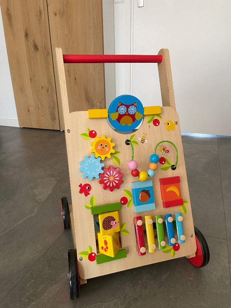 Te koop loopkar, Ophalen, Zo goed als nieuw, Overige typen, Met wieltjes