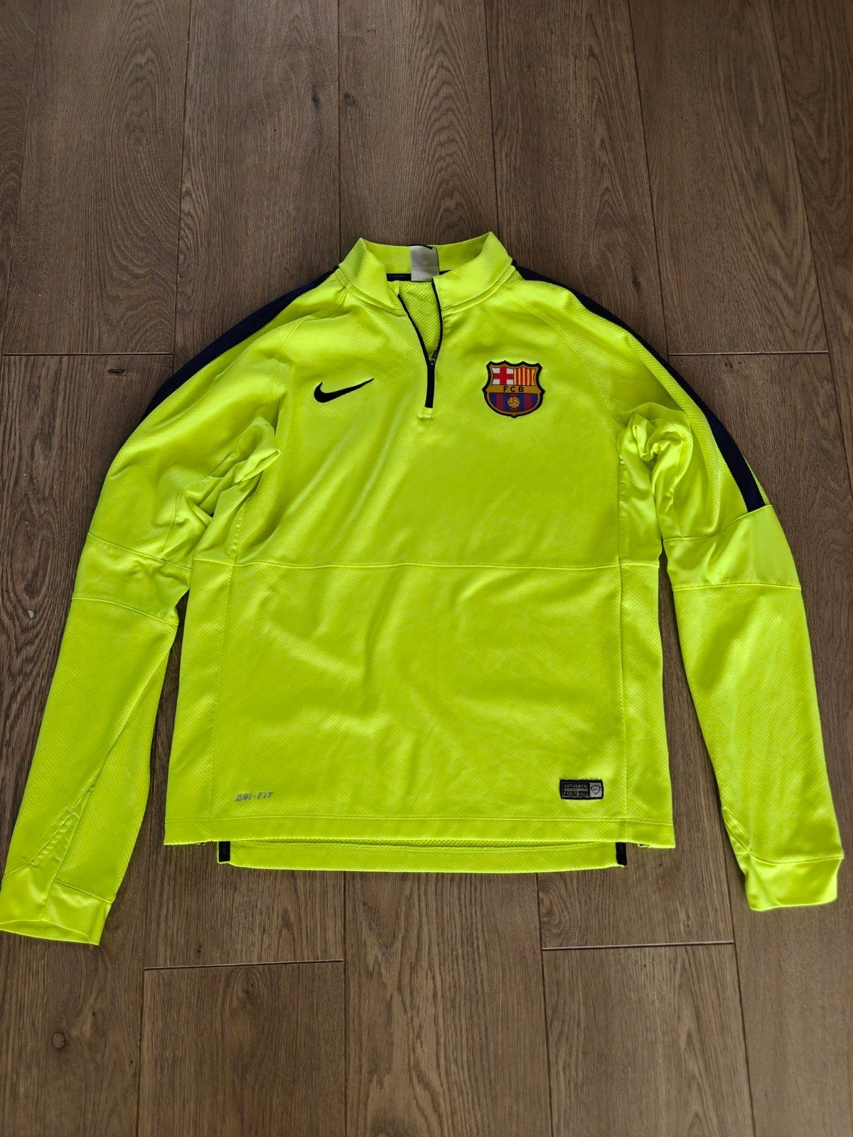 Nike FC Barcelona 2014/15 Squad Midlayer Drill Top - Maat L, Ophalen of Verzenden, Nieuw, Buitenlandse clubs, Shirt
