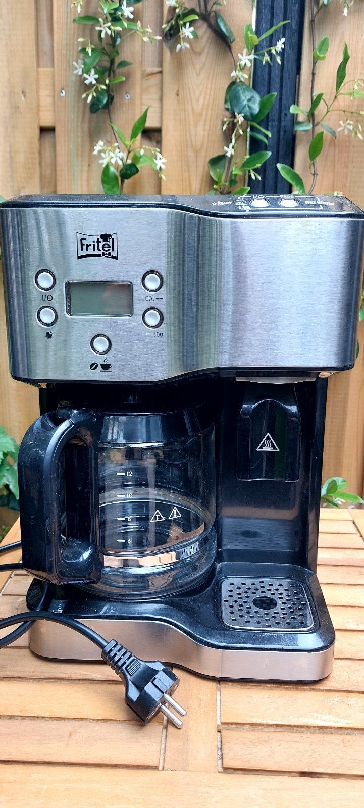 Fritel Koffiezetapparaat met heetwaterfunctie, 10 kopjes of meer, Koffiemachine, Gemalen koffie, Ophalen of Verzenden
