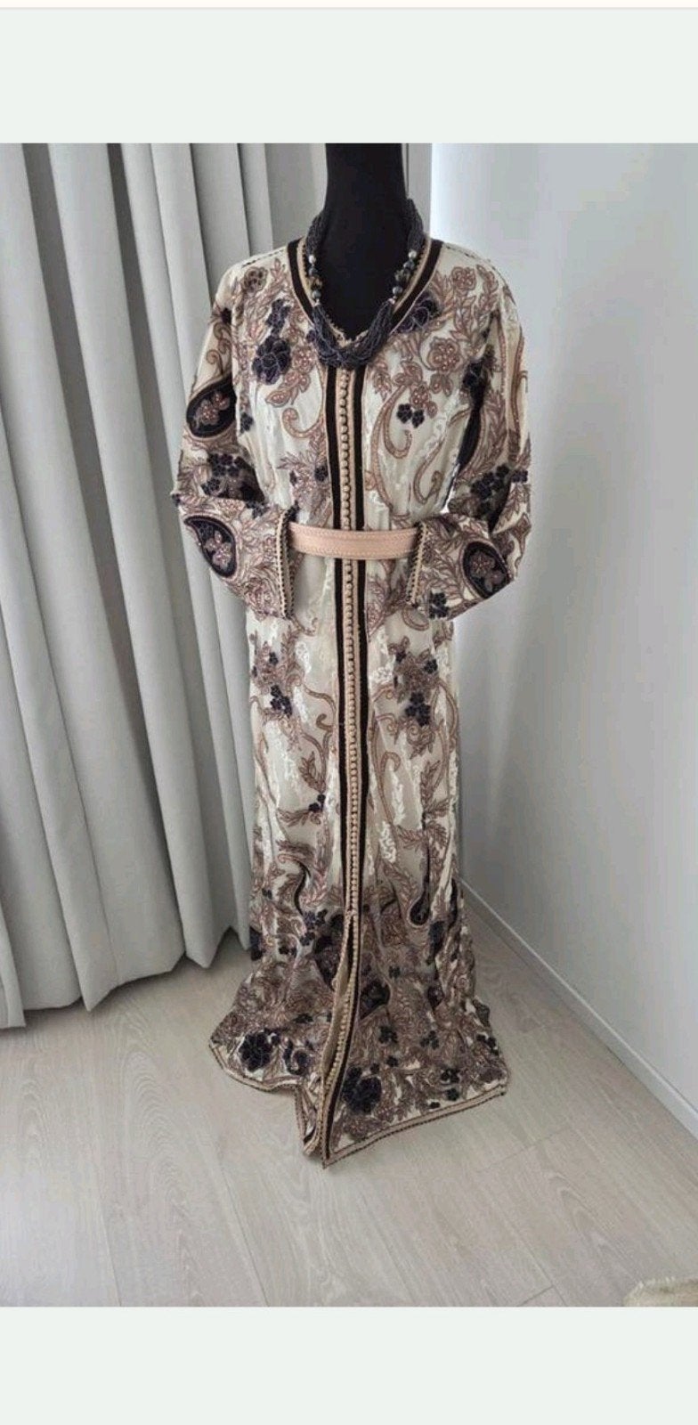 Marokkaanse Takchita ( Kaftan,jelaba)Dubai stof, Maat 38/40 (M), Overige typen, Ophalen of Verzenden, Zo goed als nieuw