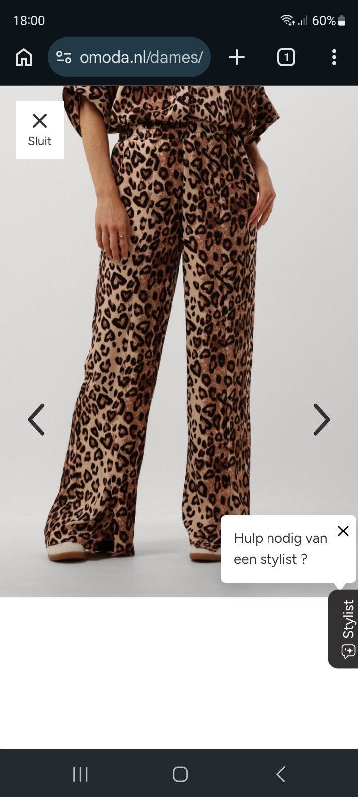 Gezocht de alix the label broek, Alix the label, Bruin, Maat 42/44 (L), Ophalen of Verzenden