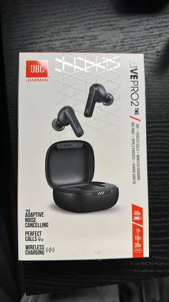 JBL Live Pro 2 TWS Oordopjes - Zwart - Nieuw en Ongebruikt