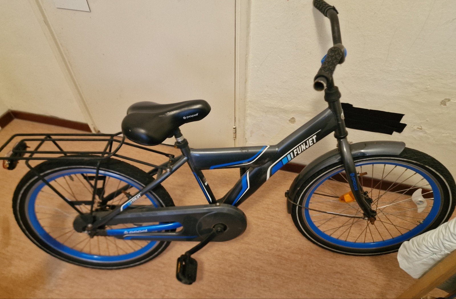 Kinderfiets Funjet - Gebruikt, 20 inch, Fietsen en Brommers, Fietsen | Kinderfietsjes, Gebruikt, Ophalen of Verzenden, Terugtraprem