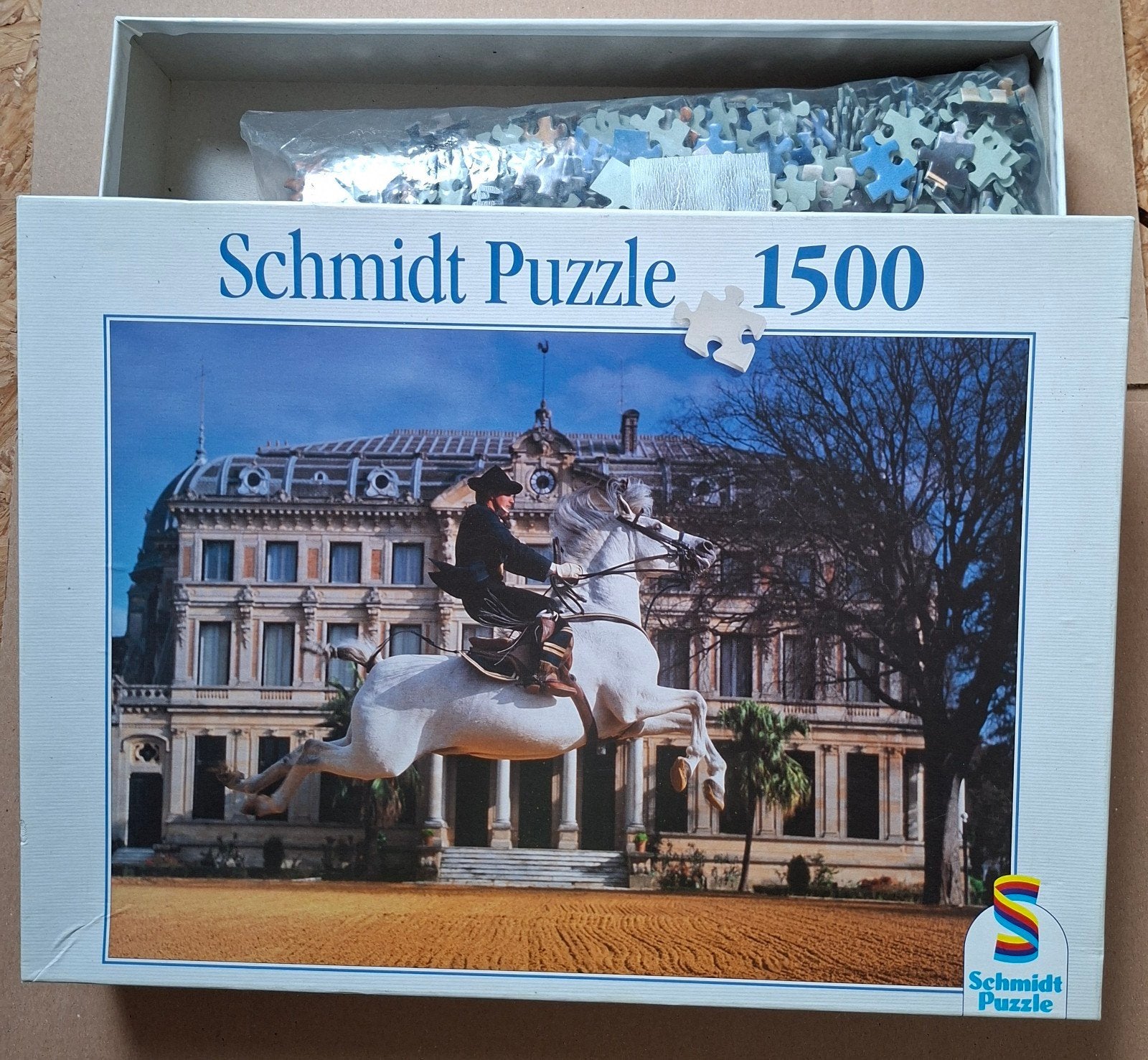 Schmidt legpuzzel 1500 stukjes, Ophalen of Verzenden, 500 t/m 1500 stukjes, Gebruikt
