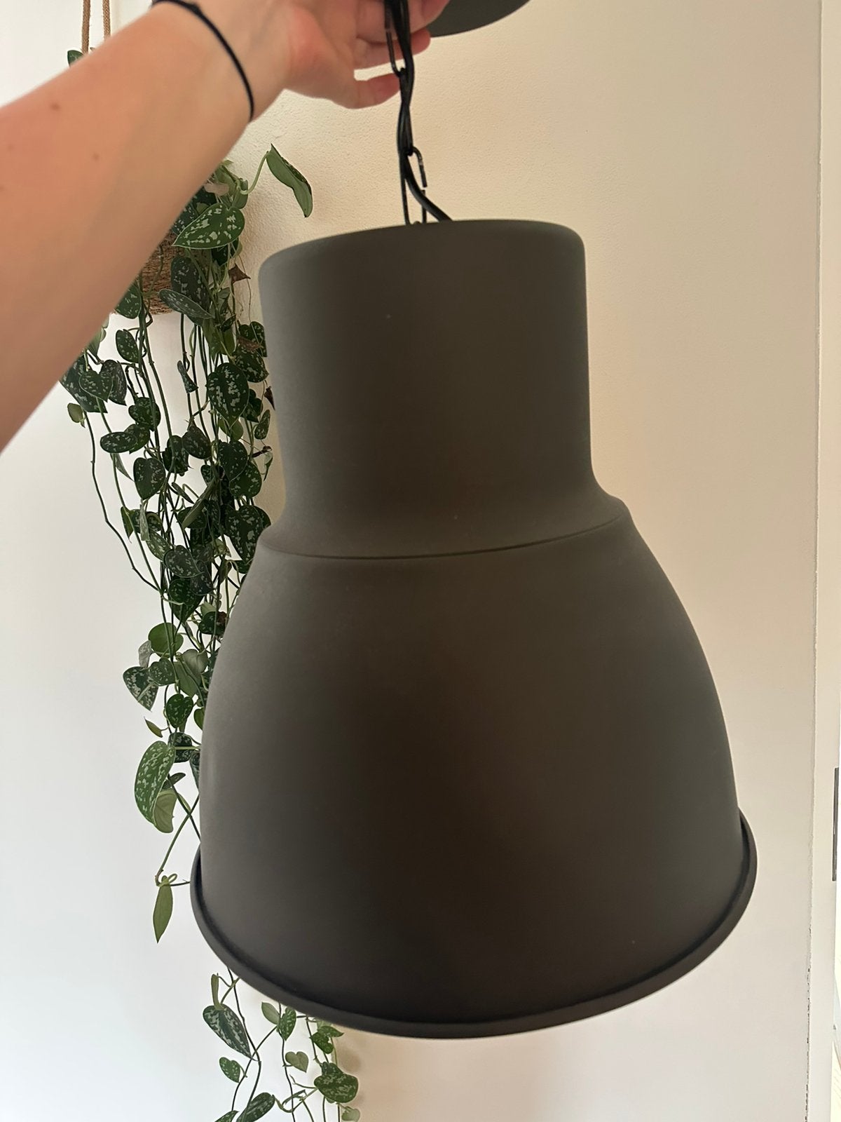 Hanglamp (Hektar IKEA), Ophalen, Gebruikt, Metaal, E27 (groot)