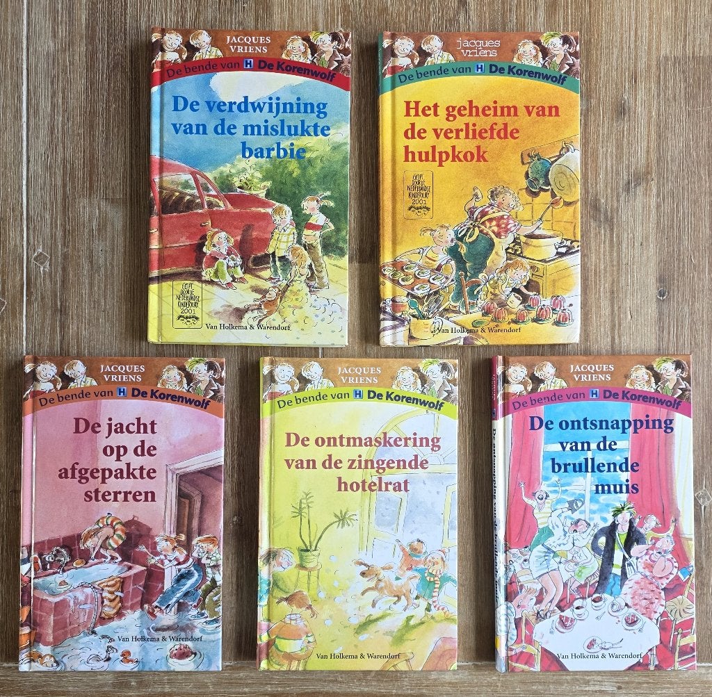De bende van De Korenwolf - Jacques Vriens - Groep  5 + 6, Ophalen of Verzenden, Zo goed als nieuw, Jacques Vriens, Fictie algemeen