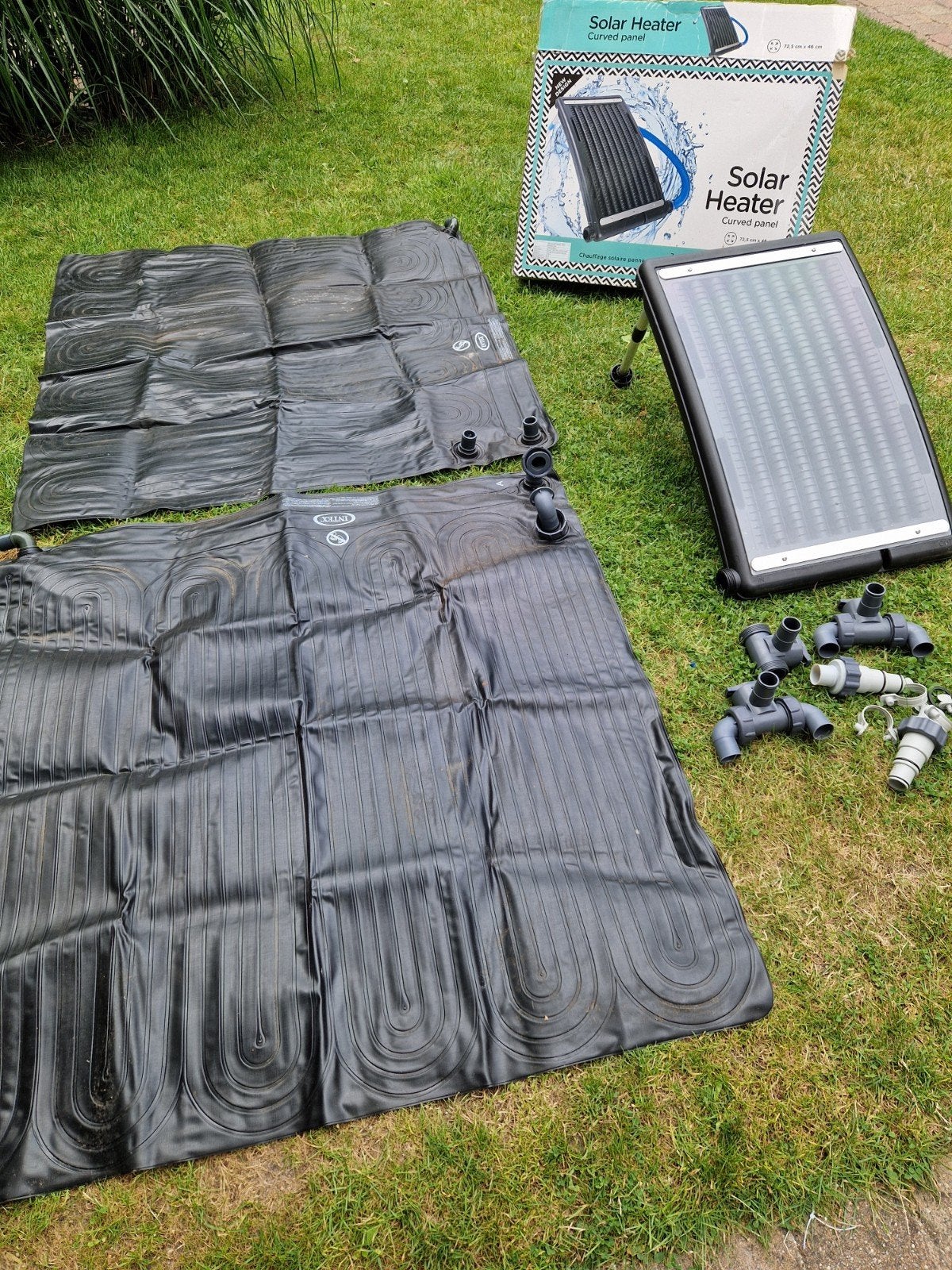 Intex Solar Heater en Zonnepanelen voor Zwembad, Tuin en Terras, Zwembad-toebehoren, Ophalen of Verzenden, Gebruikt, Verwarming