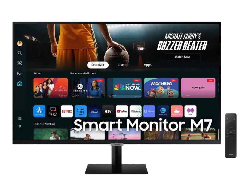 Samsung Smart Monitor 43inch, Computers en Software, Monitoren, Gebruikt, 3 tot 5 ms, Ingebouwde speakers, HDMI