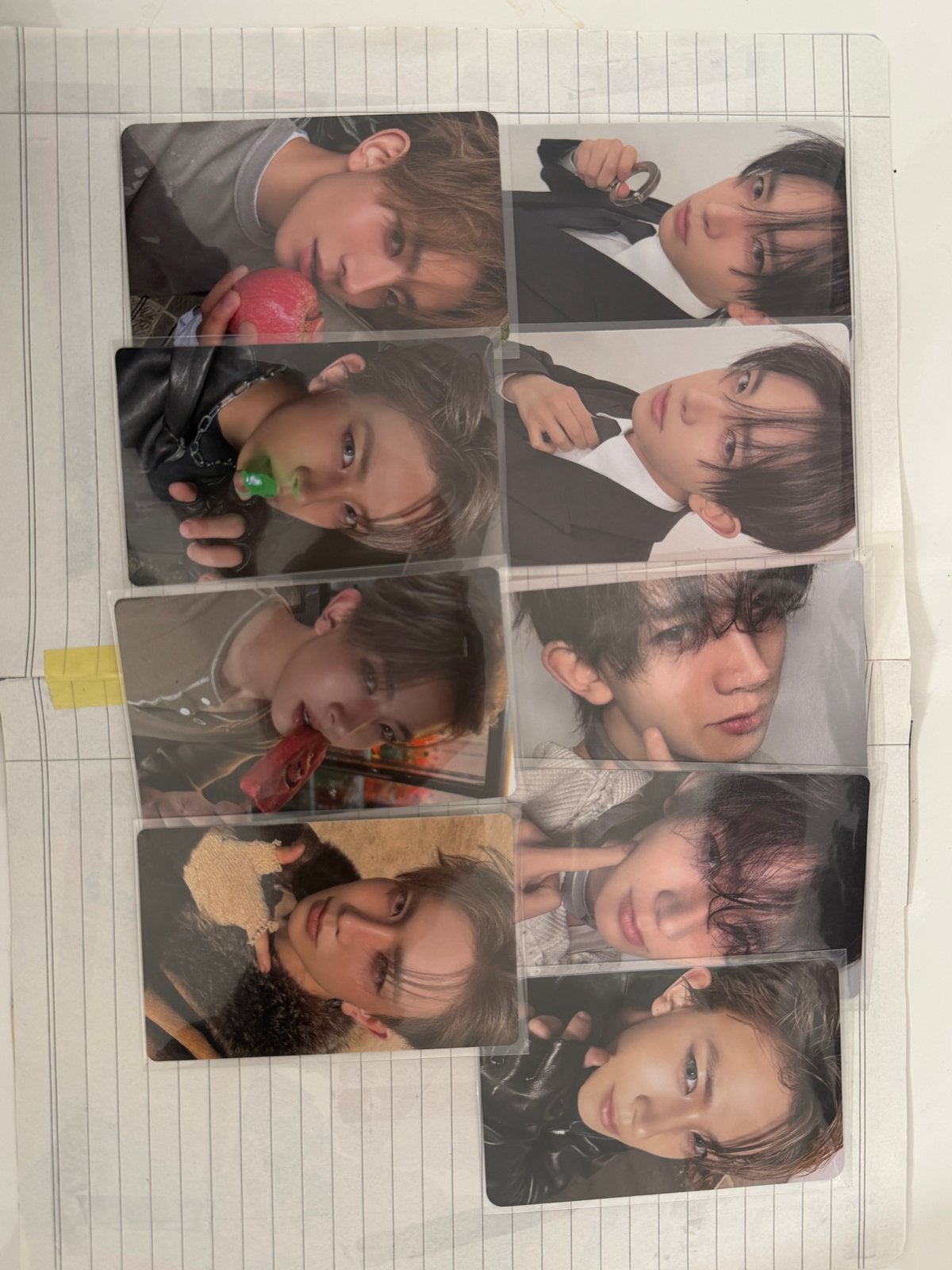 evan heeseung enhypen photocards, Ophalen of Verzenden, Zo goed als nieuw