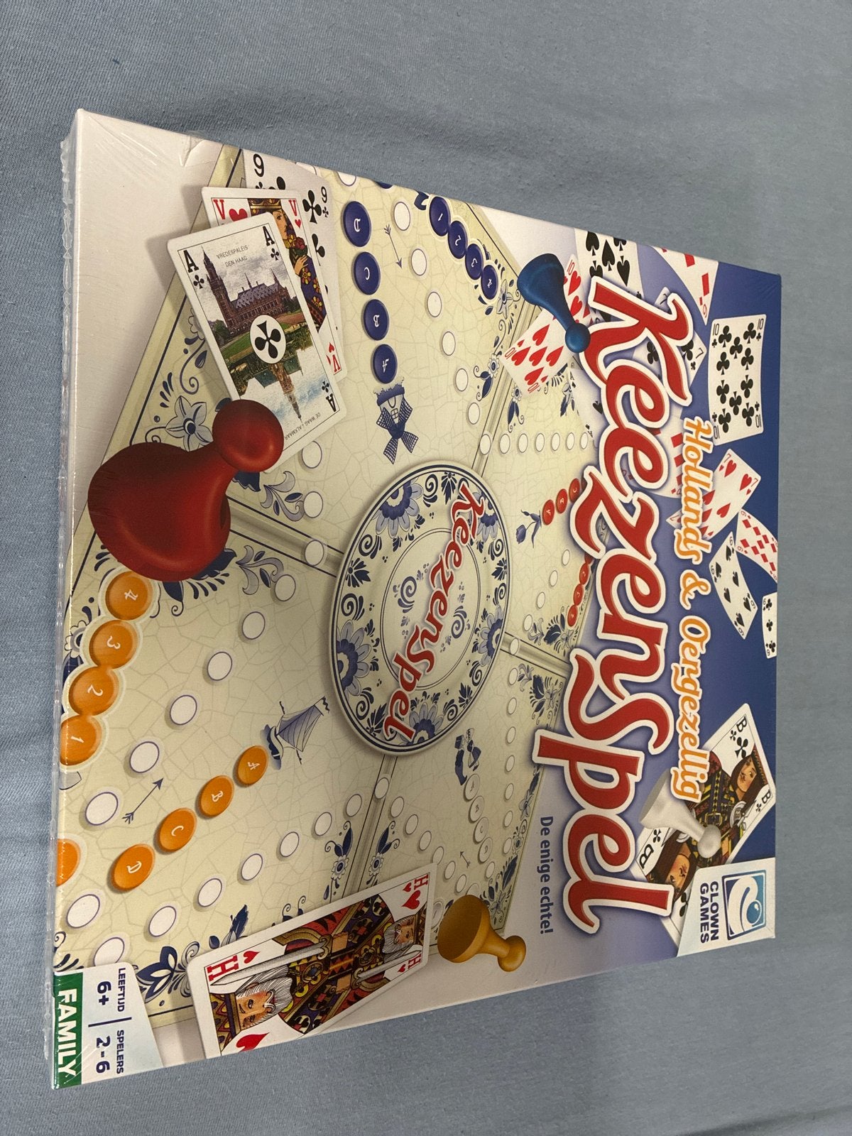 Keezenspel Hollands & Oergezellig - Nieuw in plastic, Drie of vier spelers, Ophalen of Verzenden, Nieuw