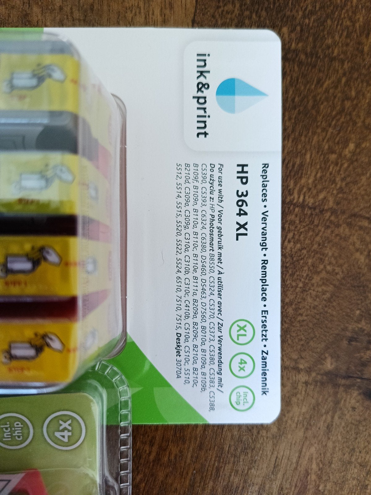 HP 364 XL Inktpatronen - Nieuw en Compatibel, Ophalen of Verzenden, Nieuw, Cartridge, Ink & Print