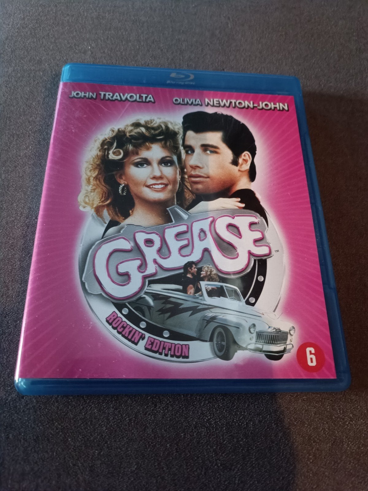 Grease - bluray, Ophalen of Verzenden, Zo goed als nieuw, Actie