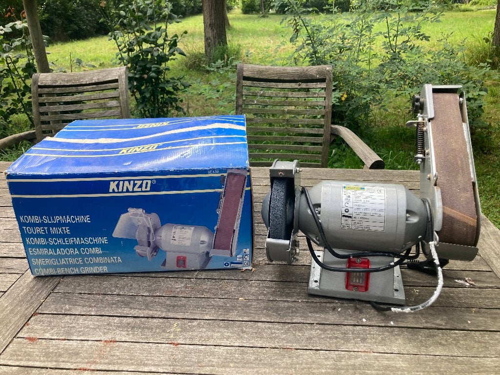 Kinzo kombi slijpmachine 8E430  250W, --, Ophalen of Verzenden, Zo goed als nieuw, --