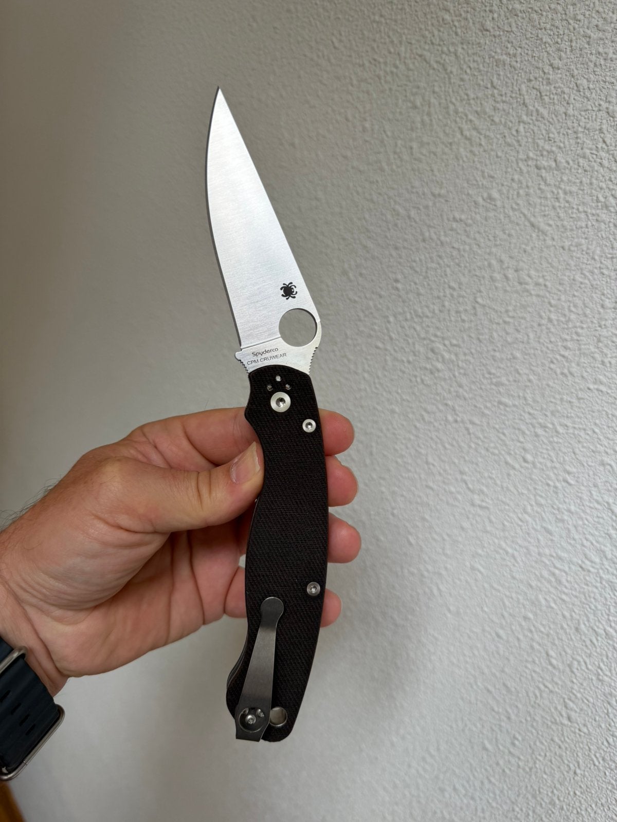 Spyderco Military 2. Cruware Micarta. Nieuw., Ophalen, Zo goed als nieuw