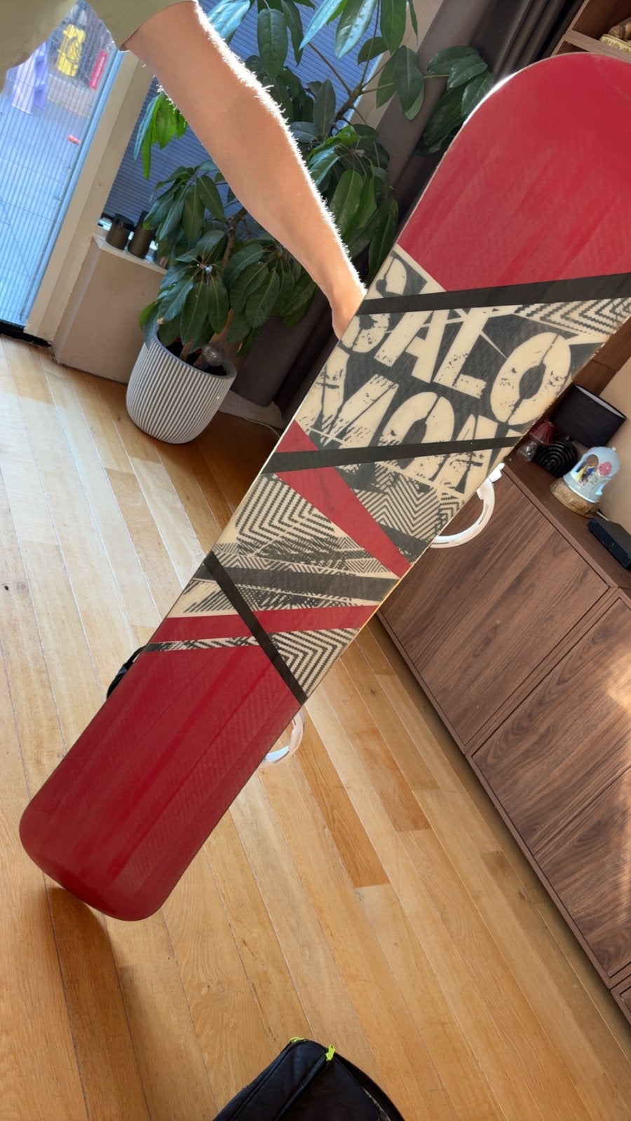 Snowboard Salomon Halo 160 cm met bindingen en tas, Sport en Fitness, Ophalen, Gebruikt, Board