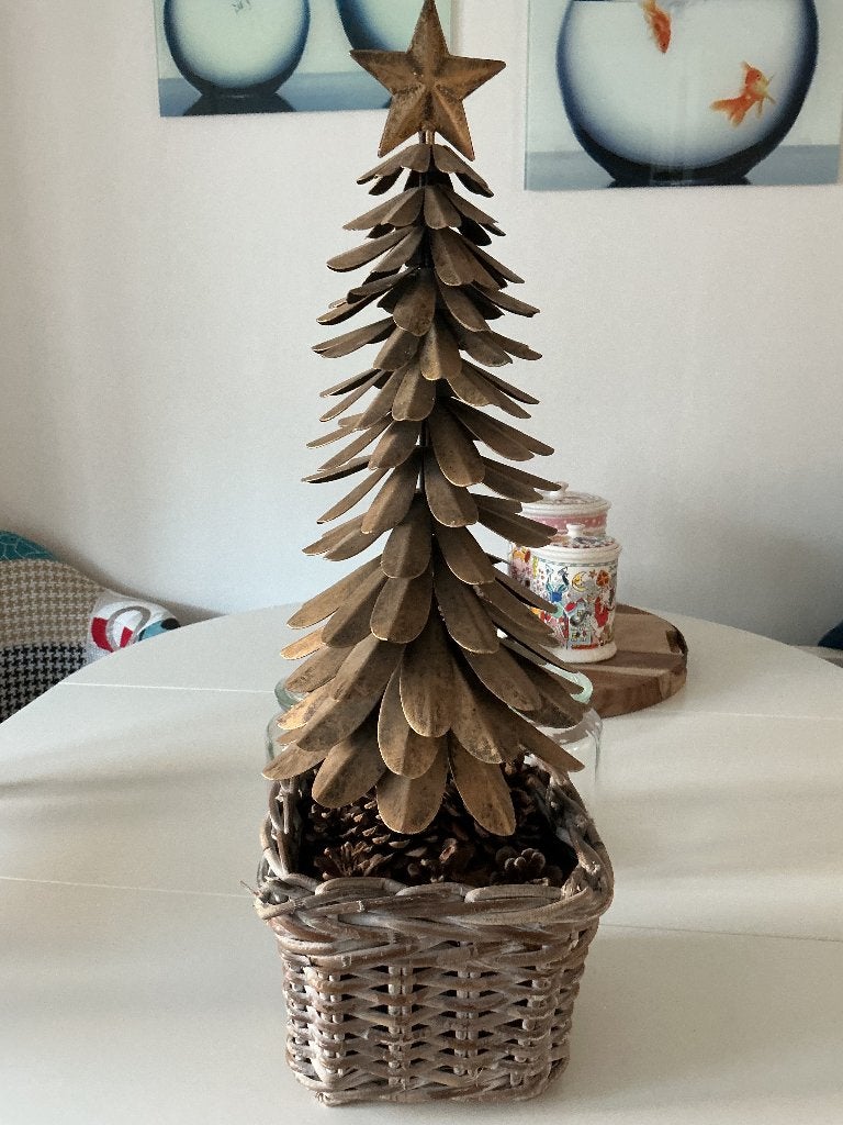 Kerstboom  metaal, Diversen, Kerst, Ophalen, Zo goed als nieuw