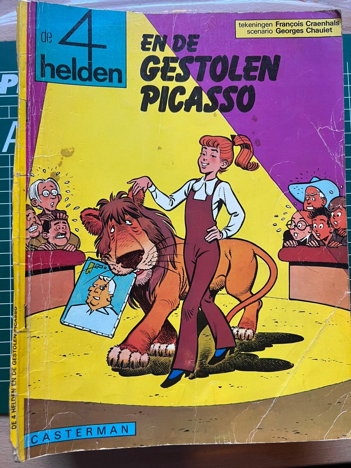 De 4 Helden, Eén stripboek, Ophalen of Verzenden, Gelezen