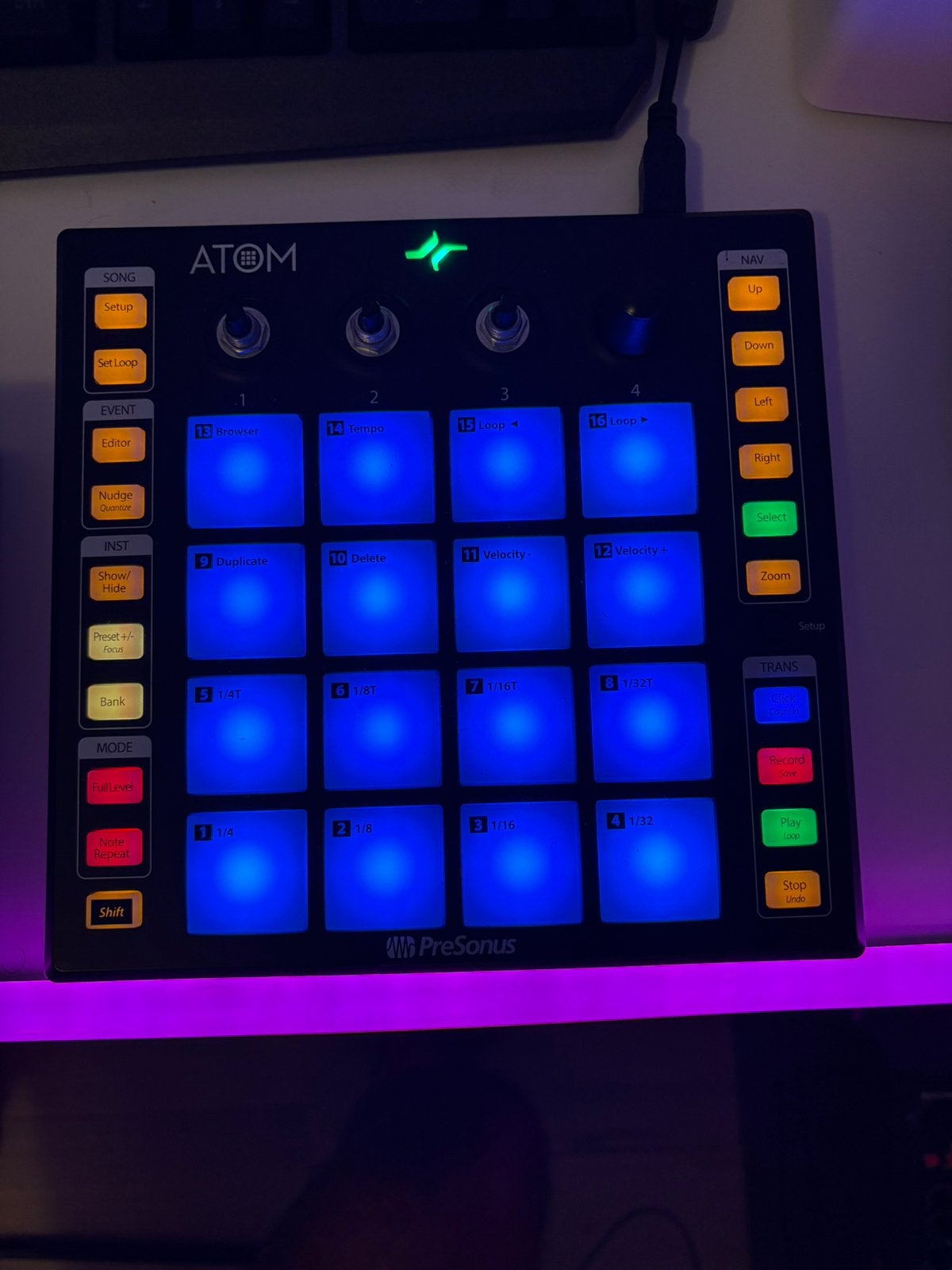 PreSonus ATOM MIDI-controller, Muziek en Instrumenten, Ophalen, Gebruikt