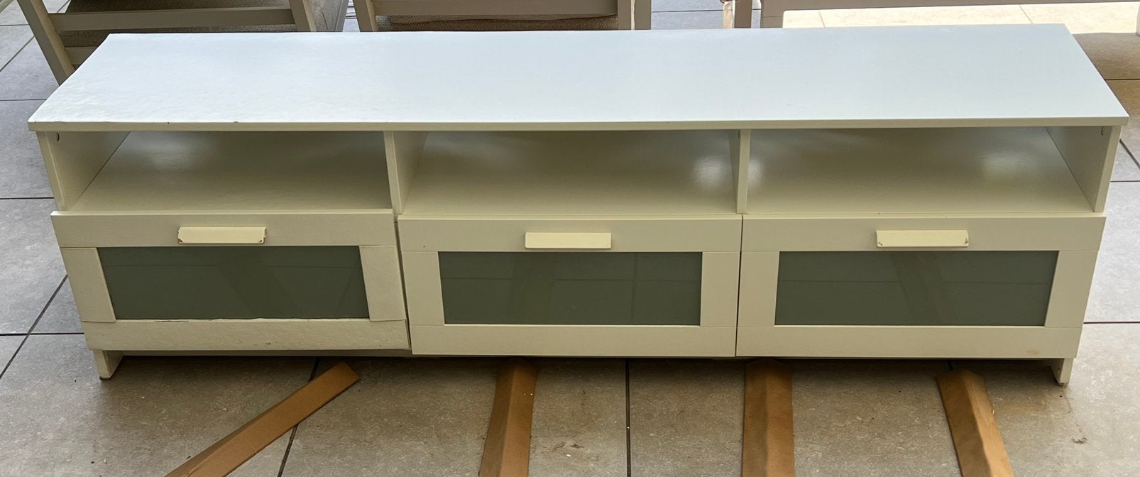 Ikea BRIMNES TV, Huis en Inrichting, Ophalen, Gebruikt, 100 tot 150 cm, 150 tot 200 cm