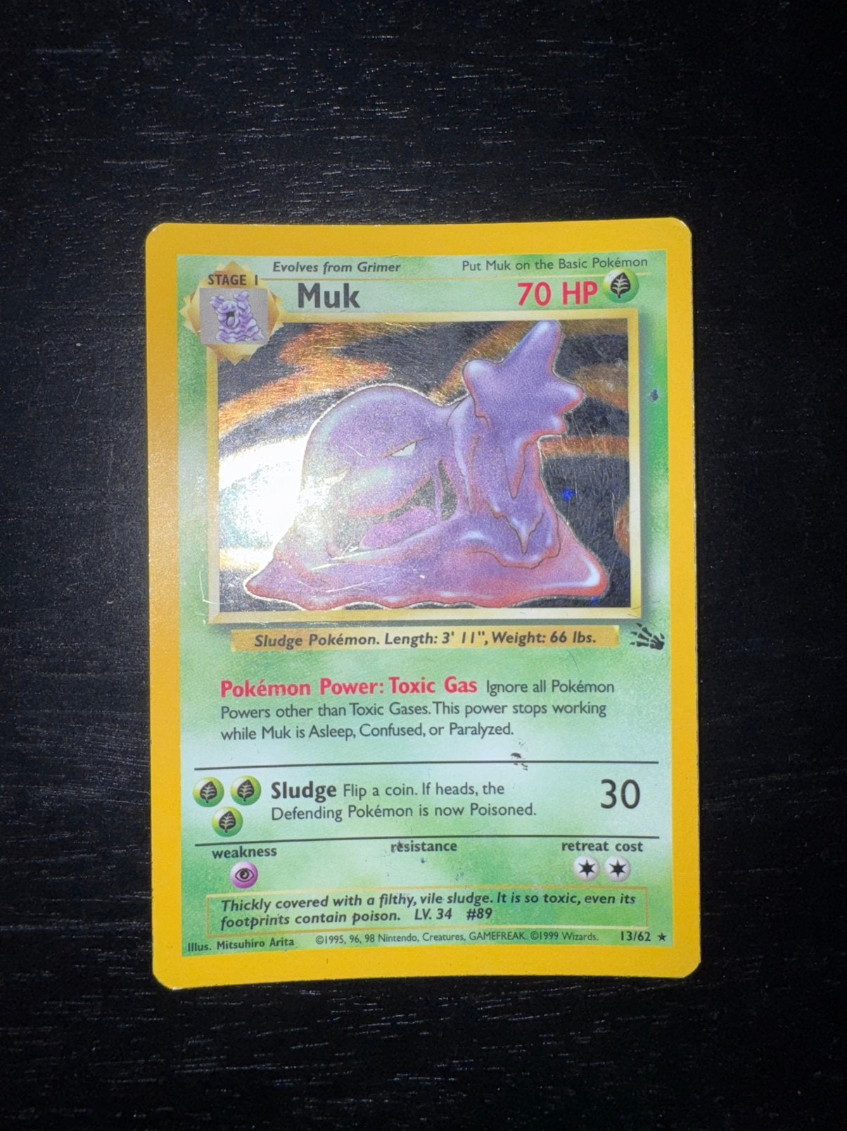 Muk, fossil, 13/62, Ophalen of Verzenden, Zo goed als nieuw