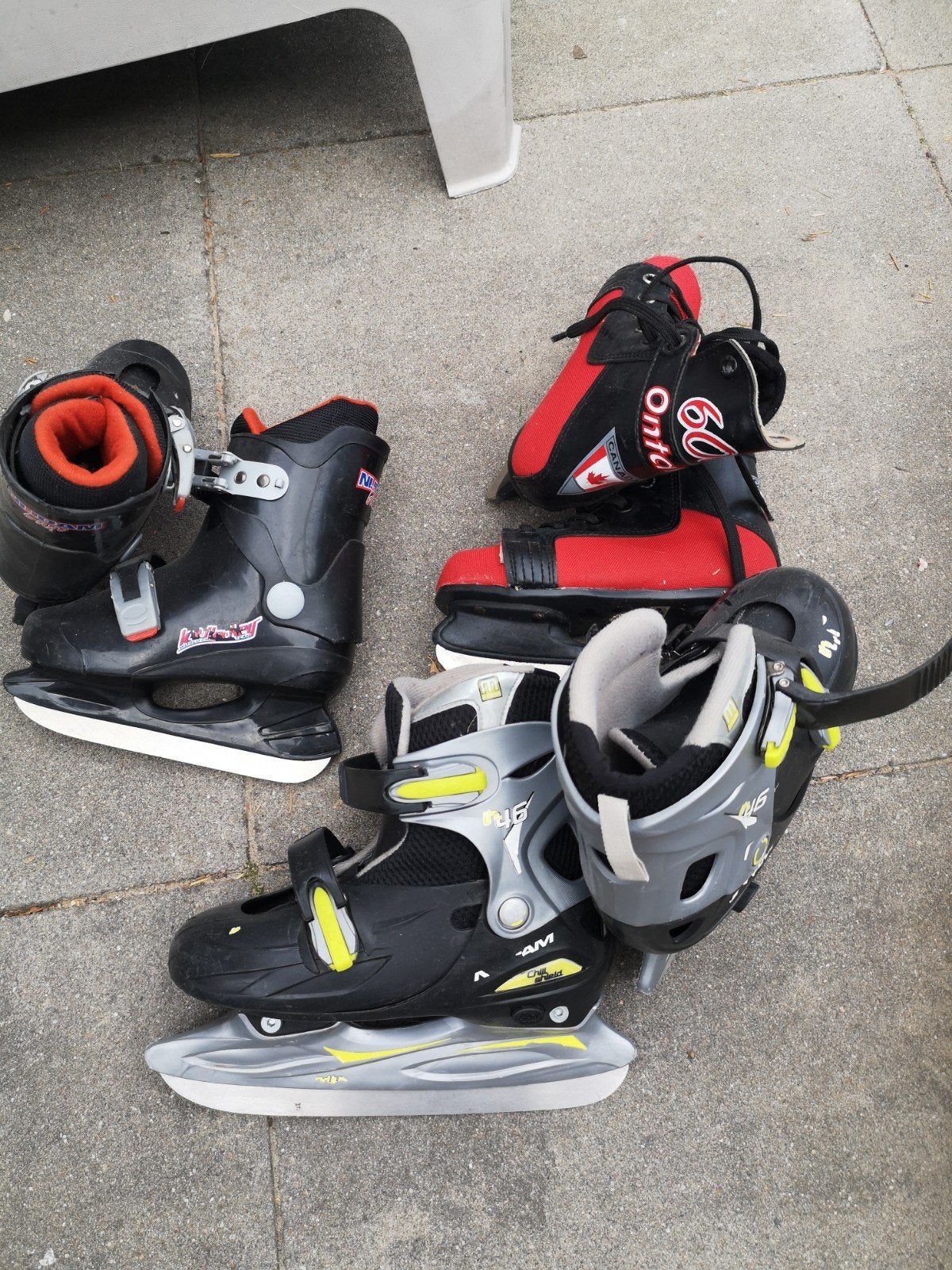 Diverse Schaatsen Collectie - IJshockey, Noren, Verstelbaar, Sport en Fitness, Schaatsen, Ophalen, Gebruikt, Friese doorlopers