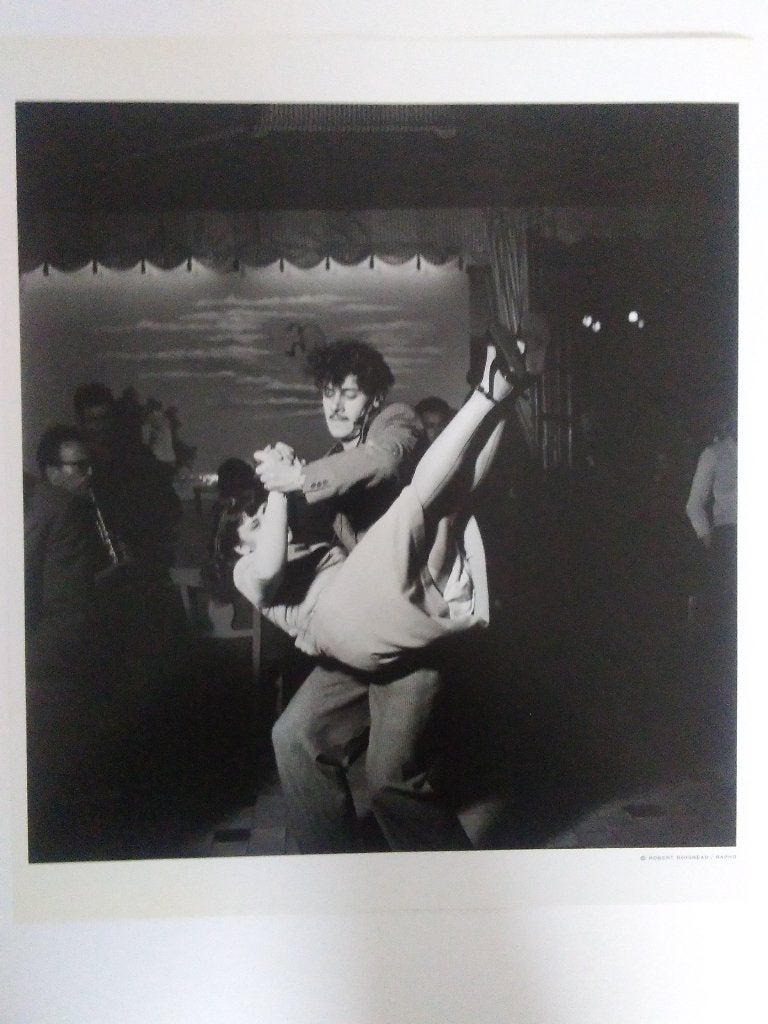 Robert Doisneau  1912-1994  " BEBOP " Parijs 1947, Ophalen of Verzenden, Foto, Lithografie, Met passe-partout