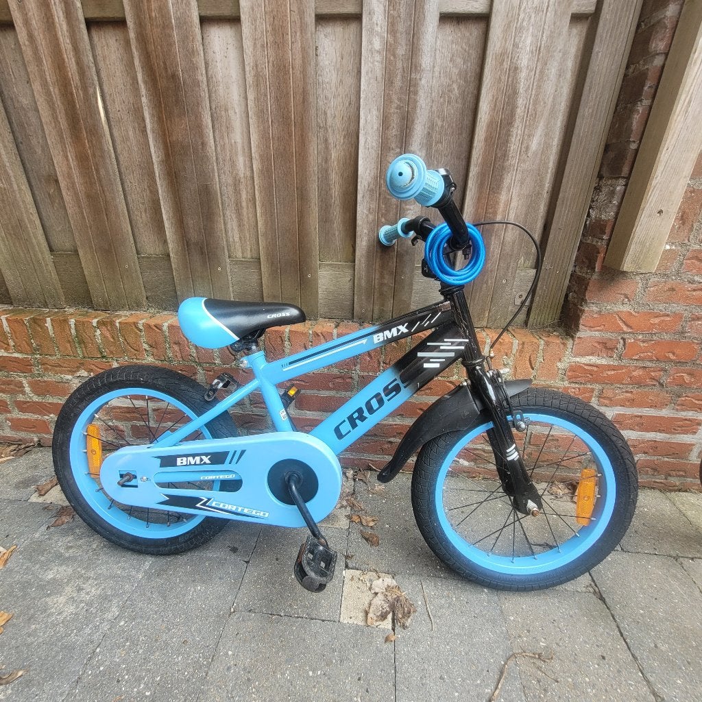 Stoere jongensfiets 16 inch t.e.a.b., Fietsen en Brommers, Fietsen | Jongens, Terugtraprem, Gebruikt, 16 inch, Ophalen