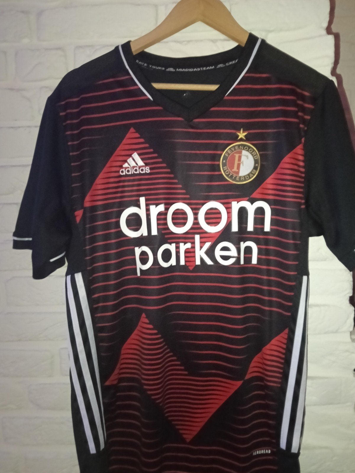 Feyenoord Sinisterra shirt, Zwart, Overige maten, Ophalen of Verzenden, Adidas