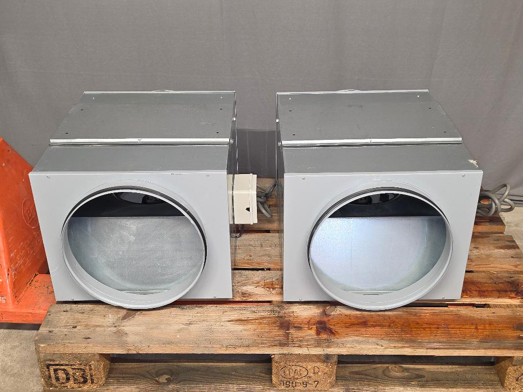 2x Itho Boxvent MBX 315 ventilatiebox Ø300 mm 1.550 m³/u, Ophalen, Gebruikt, Ventilator